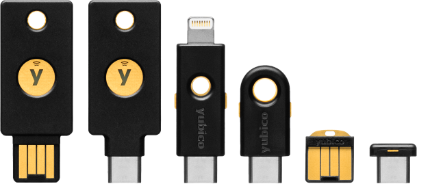YubiKey products are diverse and meet the needs of a variety of users